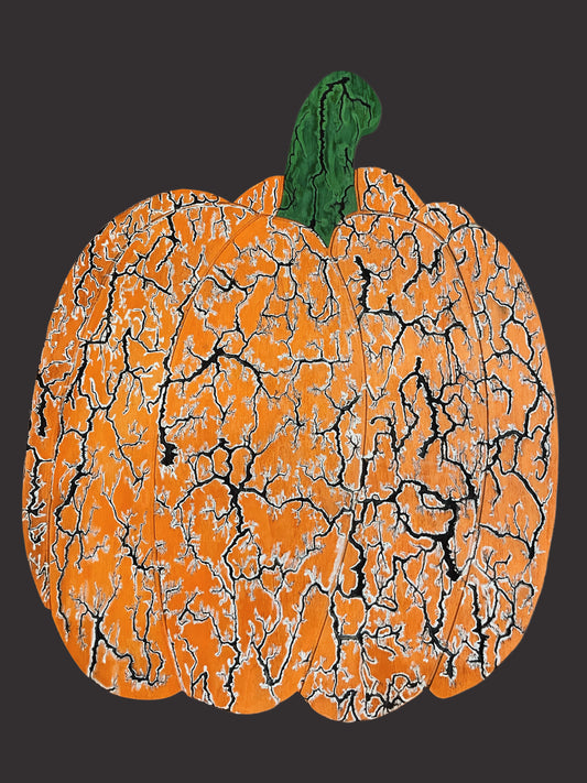 Large Hanging Pumpkin
